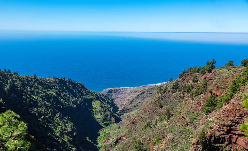 Barranco de Garome in western La Palma