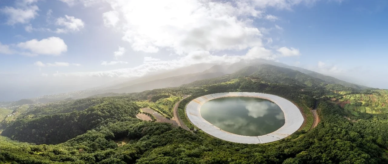 Laguna de Barlovento in La Palma near Casa Arash